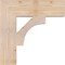 Ekena Millwork Westlake Block Smooth Bracket, Douglas Fir, 5 1/2"W x 22"D x 22"H BKT06X22X22WTL05SDF - alternate 3
